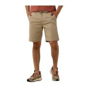 Heren Shorts Lancaster Zand Dstrezzed , Beige , Heren