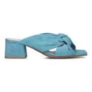 Blauwe Pantoffels Lina Locchi , Blue , Dames