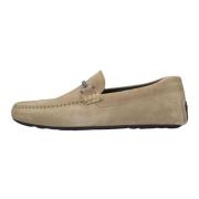 Beige Suède Loafers Noel_mocc Hugo Boss , Beige , Heren