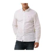 Flex Oxford Rf Shirt Tommy Hilfiger , White , Heren