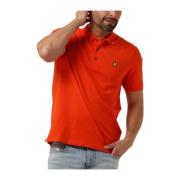 Heren Polo T-shirt Lyle & Scott , Orange , Heren