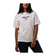 Rlx Archive 1 Tee Dames Tops Tommy Jeans , White , Dames