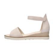 Comfort Sandalen met Brede Band Gabor , Beige , Dames