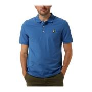 Heren Polo T-shirt Lyle & Scott , Blue , Heren