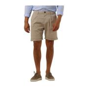 Comfortabele Gabriel Shorts in Beige Selected Homme , Beige , Heren