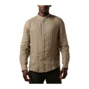 Beige Casual Overhemd Tarok Drykorn , Beige , Heren