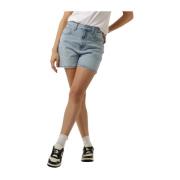 Dames Jeans Mom Uh Short Bh0113 Tommy Jeans , Blue , Dames