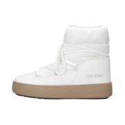Dames Snowboots Ltrack Low Moon Boot , White , Dames