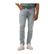 Slim Fit Lichtblauwe Jeans Tommy Jeans , Blue , Heren