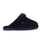 Gezellige Blauwe Pantoffels voor Vrouwen Warmbat , Blue , Dames