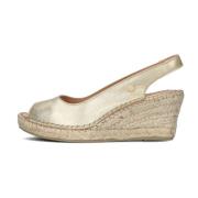 Gouden Espadrilles Clare Beau Schoenen Fred De La Bretoniere , Yellow ...