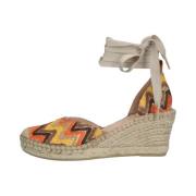 Multicolor Zigzag Espadrilles met Jute Zool Fred De La Bretoniere , Mu...