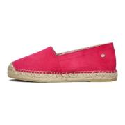 Roze Suede Espadrilles Mili Ana Fred De La Bretoniere , Pink , Dames