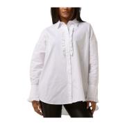 Witte Blouse Elanuli 2464 Moves , White , Dames