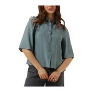 Dames Blouses Bl Kye Catwalk Junkie , Blue , Dames