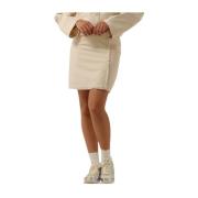 Minirok Ingridmd Style Modström , Beige , Dames