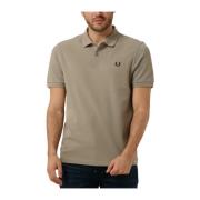 Heren Polo & T-shirts De Eenvoudige Shirt Fred Perry , Green , Heren