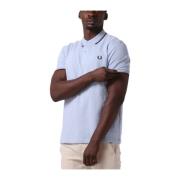 Heren Polo & T-shirts The Twin Tipped Shirt Fred Perry , Blue , Heren