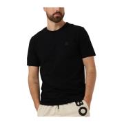 Heren Polo T-shirt Collectie Hugo Boss , Black , Heren