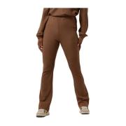 Dames Broeken Flair Jer-org-cot-22-3 Simple , Brown , Dames