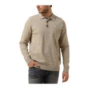 Heren Polo T-shirt Lt Clifden Butcher of Blue , Beige , Heren