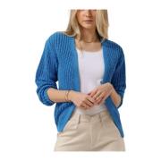 Blauwe Cardigan Fancy Stijlvol Comfort Nukus , Blue , Dames