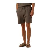 Heren Wafel Shorts Woodbird , Brown , Heren