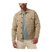 Heren Denim Twill Gebreide Jack Dstrezzed , Beige , Heren