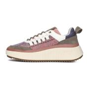 Paarse Hoge Sneakers Chavi Mireille Shabbies , Multicolor , Dames