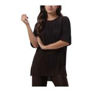 Wave Tops & T-shirts voor Dames Catwalk Junkie , Brown , Dames