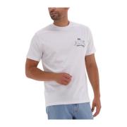 Heren Polo & T-shirts Yuri Break Tee Woodbird , White , Heren