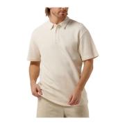 Heren Polo & T-shirts Akrene Pique Anerkjendt , Beige , Heren