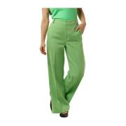 Groene Carlamw Pant My Essential Wardrobe , Green , Dames