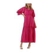 Roze Maxi Jurk Destiny Ibana , Pink , Dames