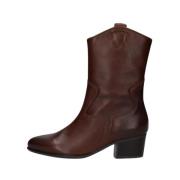 Cowboy Stijl Enkellaarzen Gabor , Brown , Dames