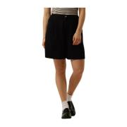 Zwarte Zomer Shorts Mschjovene Ginia HW Moss Copenhagen , Black , Dame...