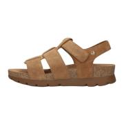 Stijlvolle Cognac Sandalen Panama Jack , Brown , Dames