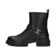 Stijlvolle Zwarte Enkellaarsjes Mirthe Mexx , Black , Dames