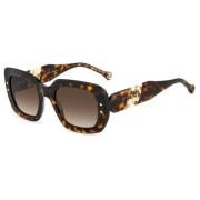 Stylish Sunglasses in Havana White/Brown Carolina Herrera , Brown , Da...