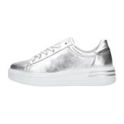 Zilveren Lage Sneakers Stijlvol Casual Gabor , Gray , Dames