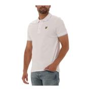 Heren Tipped Polo Shirt Lyle & Scott , White , Heren