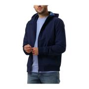 Heren Kleurblok Hooded Jas Scotch & Soda , Blue , Heren