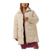 Heidi Puffer Jacket Selected Femme , Beige , Dames