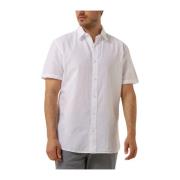Klassiek Linnen Overhemd voor Heren Selected Homme , White , Heren