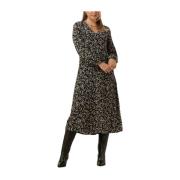 Dames Jurken Mschrhian Dress Aop Moss Copenhagen , Multicolor , Dames