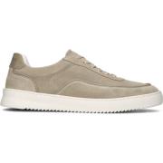 Bruin Suède Lage Sneakers Filling Pieces , Beige , Heren