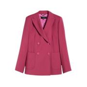 Elegante Wollen Blazer Max Mara Weekend , Pink , Dames