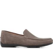 Grijze Loafers voor Mannen Geox , Gray , Heren