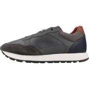 Casual Sneakers voor Dagelijks Gebruik Geox , Gray , Heren