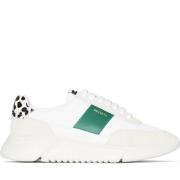 Vintage Runner Wit Boerenkool Groen Axel Arigato , White , Dames